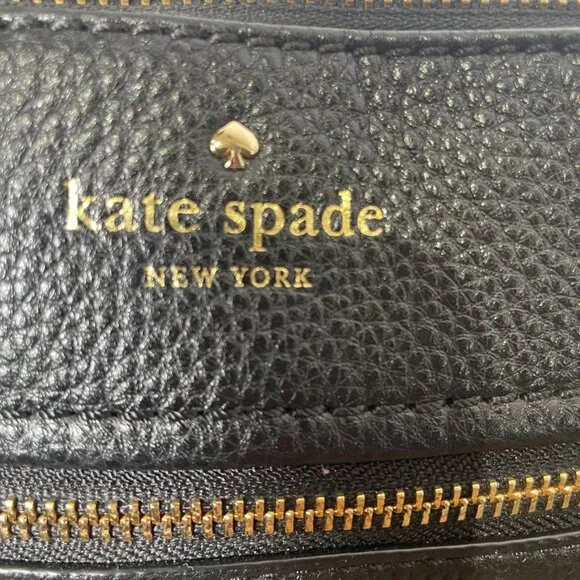 Kate Spade Cobble Hill Small Gina Satchel Black - Picture 4 of 11
